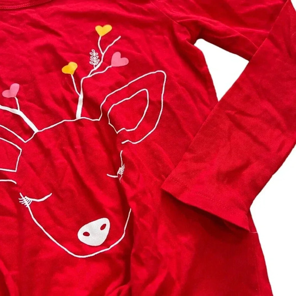 Harper Canyon Red Reindeer Tee 5 - Picture 2 of 3